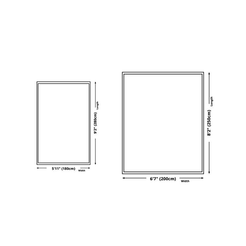 Moderne Style Line Zeichnung Teppich Polyester Fläche Teppichfleck -Widerstandsteppich für Wohnkultur