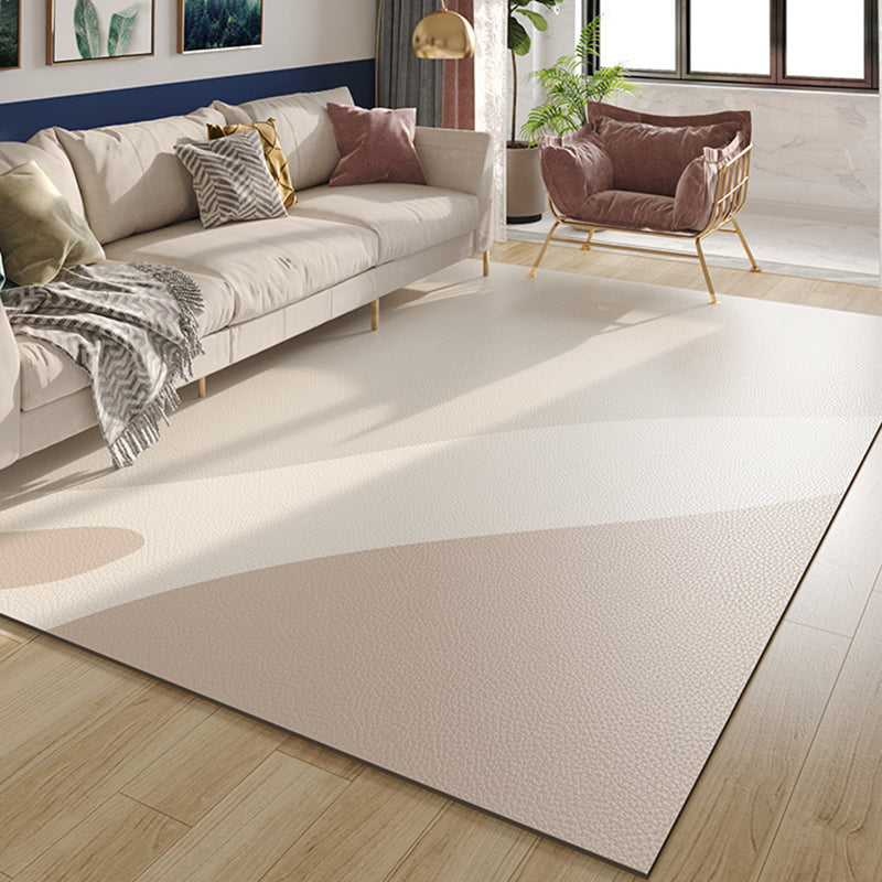 Moderner Morandi Farbteppich Polyester Nicht-Rutsch-Fläche Teppich für die Heimdekoration