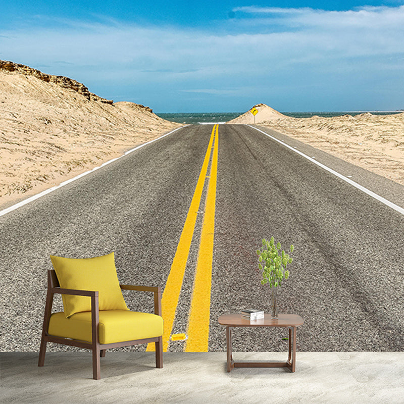 Desert Landscape Mildew Resistant Wallpaper Photography Sleeping Room Wall Mural