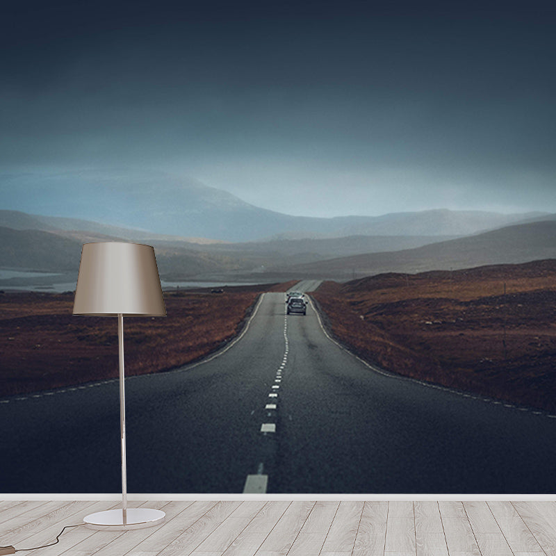 Environment Friendly Wall Mural Wallpaper Desert Landscape Sitting Room Wall Mural