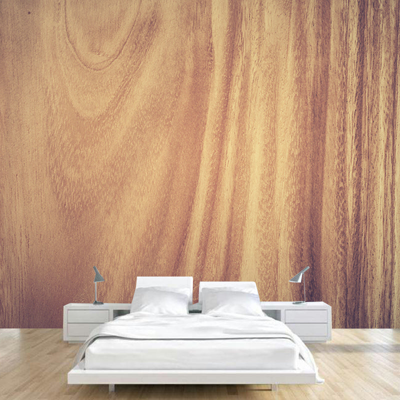 Environmental Wall Mural Wallpaper Wood Texture Sitting Room Wall Mural