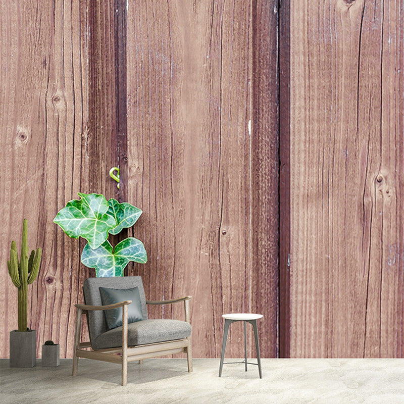 Environment Friendly Mural Wallpaper Wood Texture Photography Bedroom Wall Mural