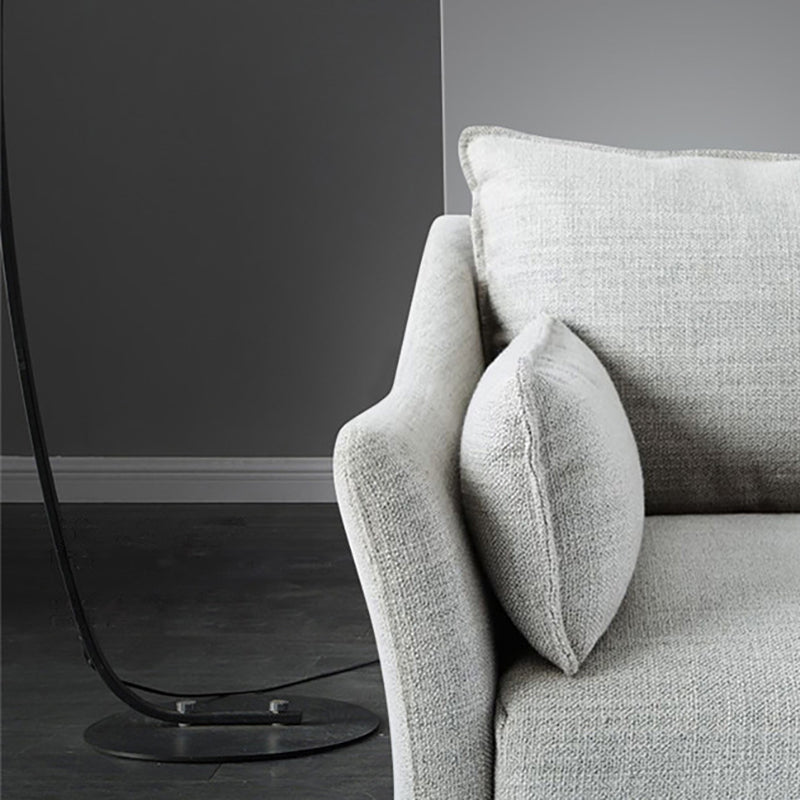 Moderne standaard houten benen stoffen bank kussens sofa voor woonkamer