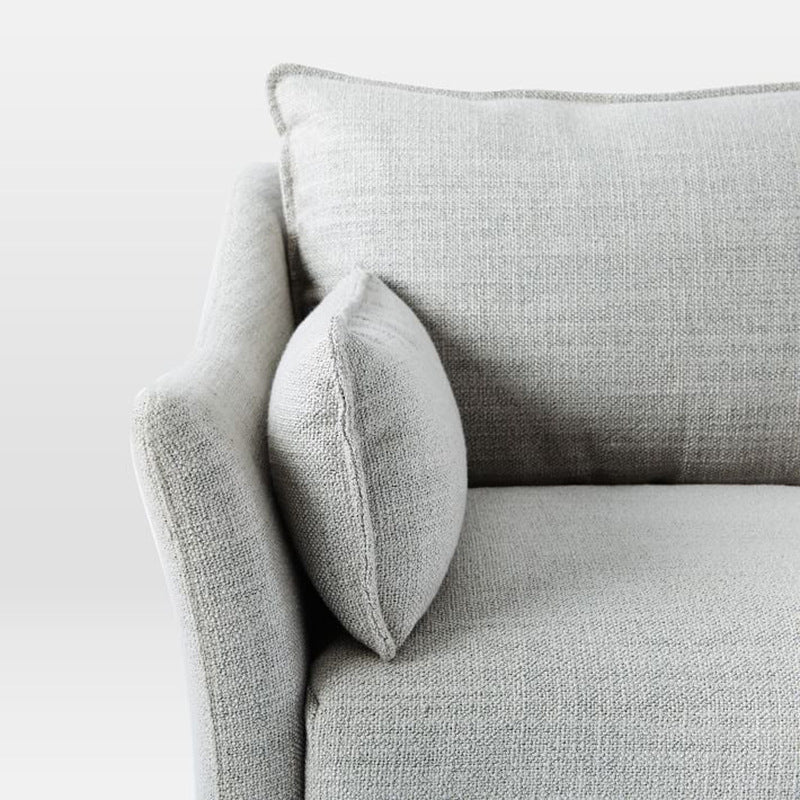 Moderne standaard houten benen stoffen bank kussens sofa voor woonkamer