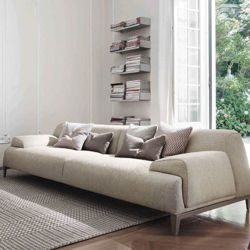 avec linge de rangement salon encastré bras beige contemporain.