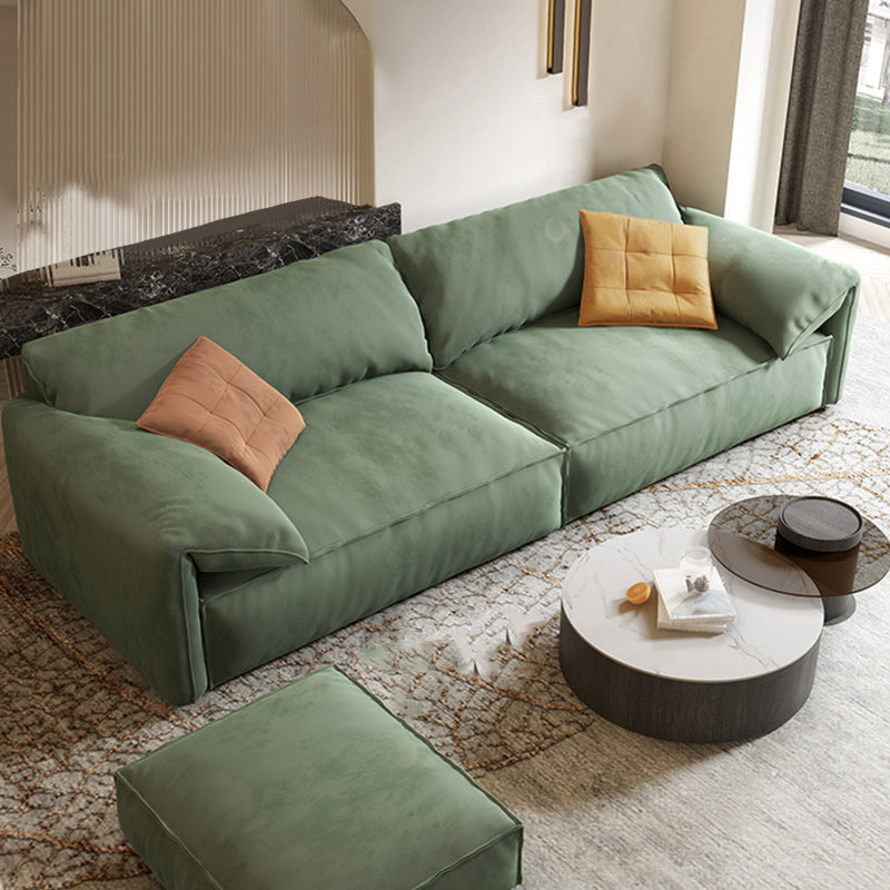 Coussin de remplissage en bas salon standard vert contemporain siège