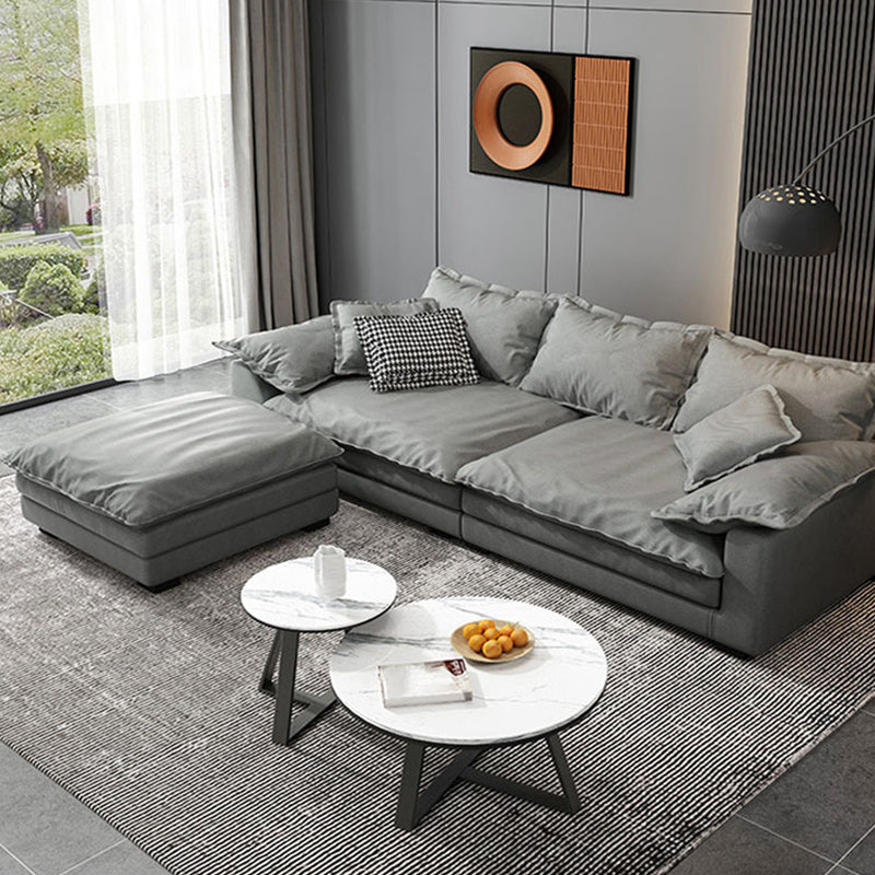 Wohnzimmer Kissen Arm Standard Lose Rückengrau zeitgenössischer Sitzplatz