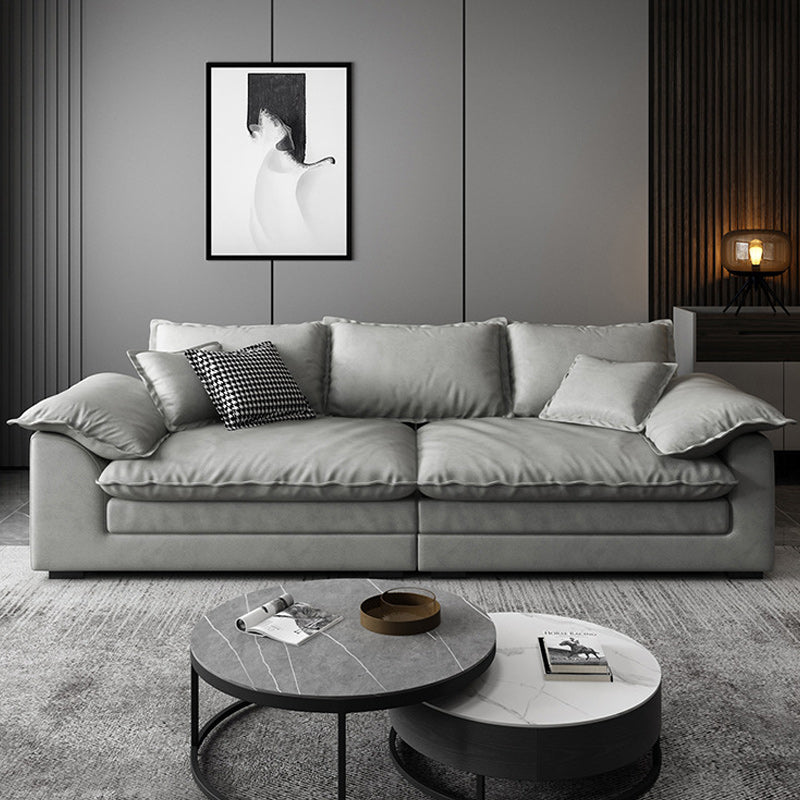Wohnzimmer Kissen Arm Standard Lose Rückengrau zeitgenössischer Sitzplatz