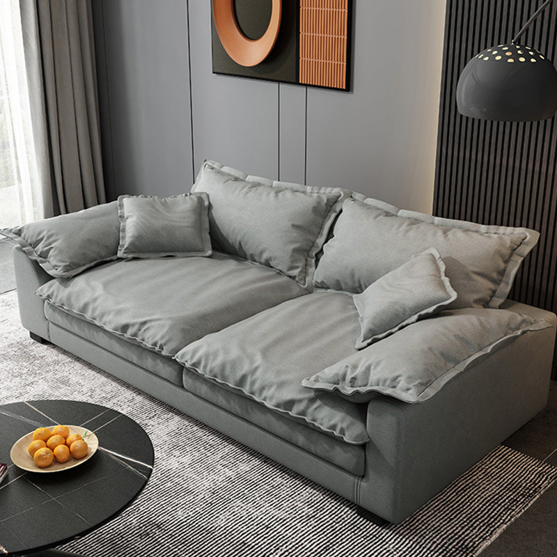 Wohnzimmer Kissen Arm Standard Lose Rückengrau zeitgenössischer Sitzplatz