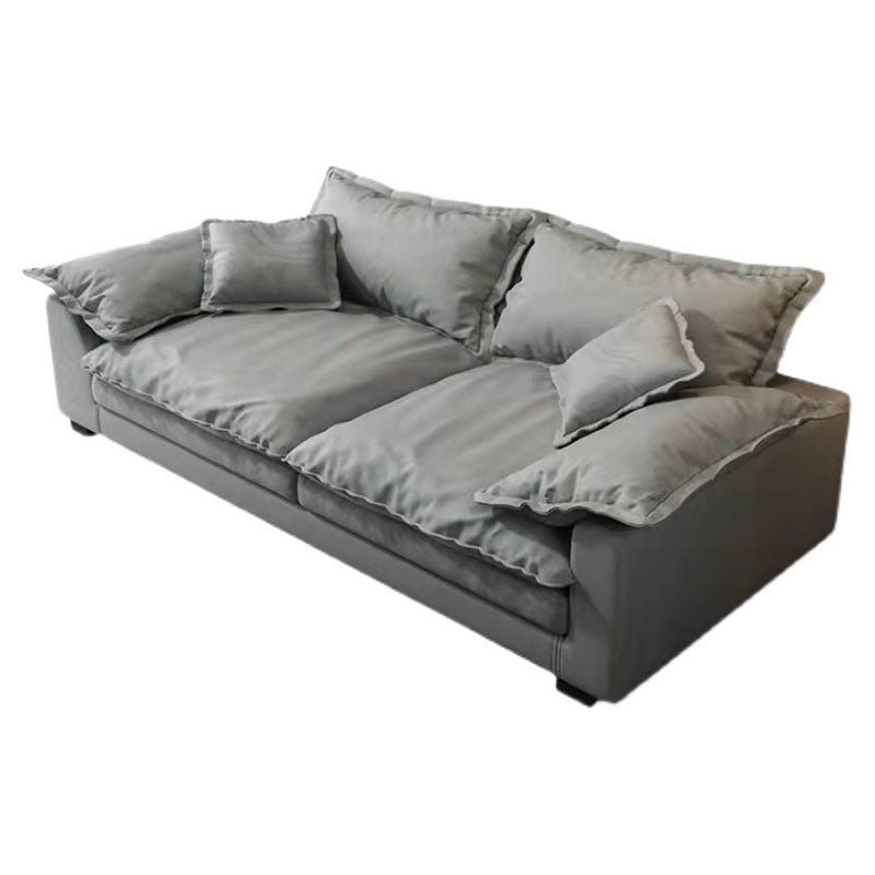 Wohnzimmer Kissen Arm Standard Lose Rückengrau zeitgenössischer Sitzplatz