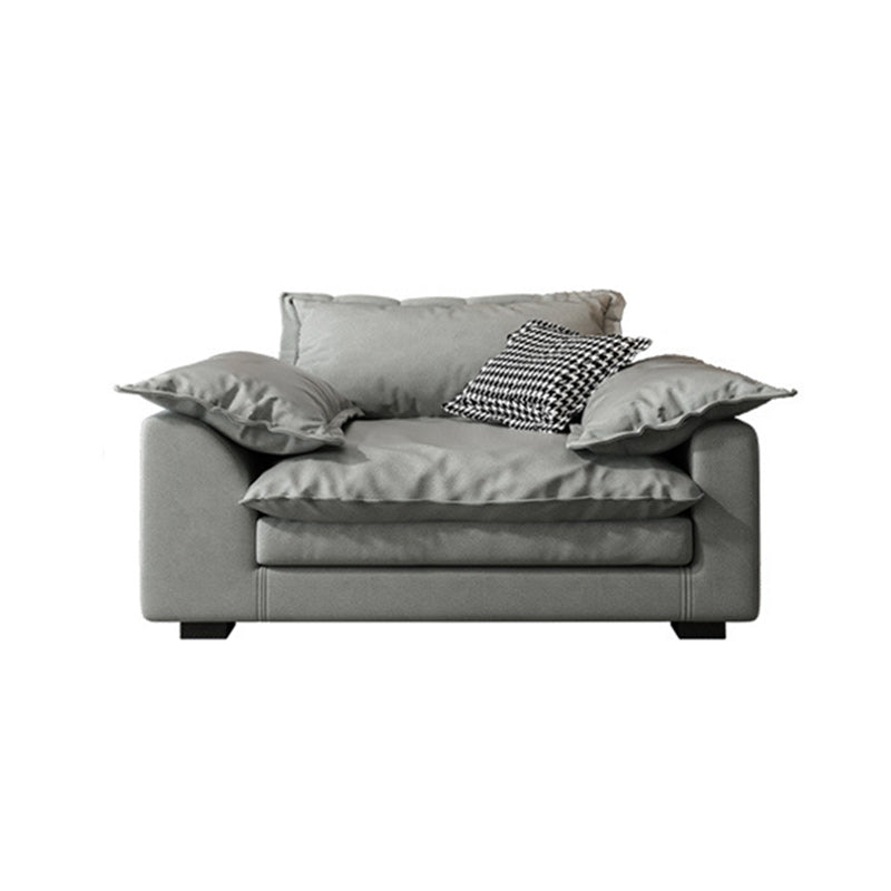 Wohnzimmer Kissen Arm Standard Lose Rückengrau zeitgenössischer Sitzplatz