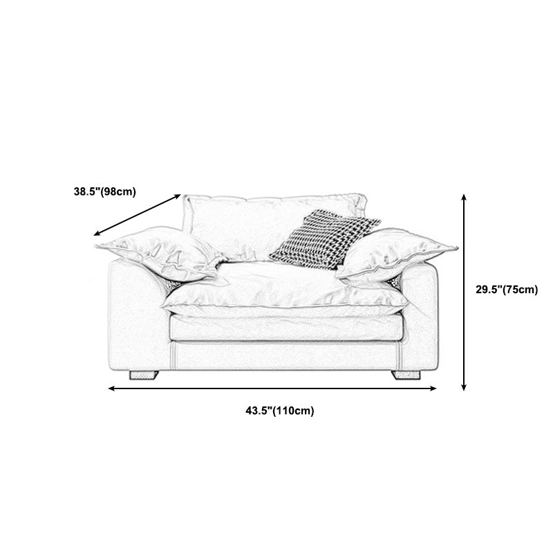 Wohnzimmer Kissen Arm Standard Lose Rückengrau zeitgenössischer Sitzplatz