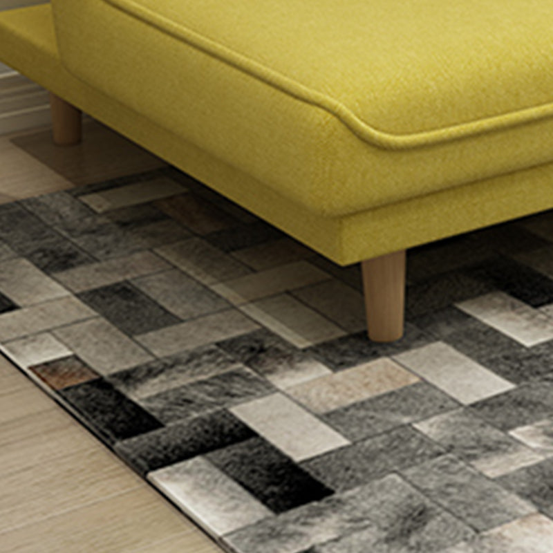 19.68" W Armless Settee  with Cotton Blend  Convertible Sleeper Sofa for Living Room