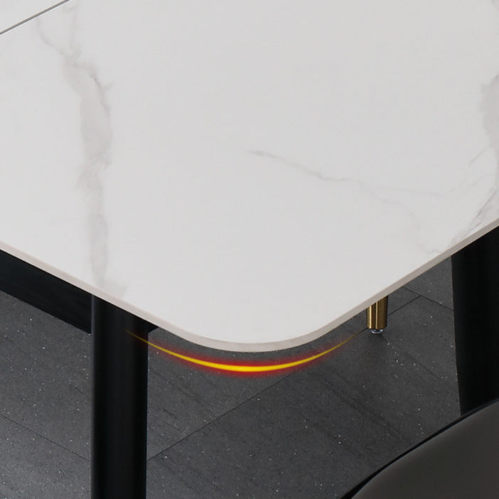 Modern 1/2/5/7 stuks dinette set rechthoekige eettafel set