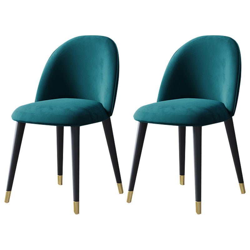 Glam Style 1/2/3/5/7 Pieces Dining Set White-gold Table Kitchen Set for Dining Room