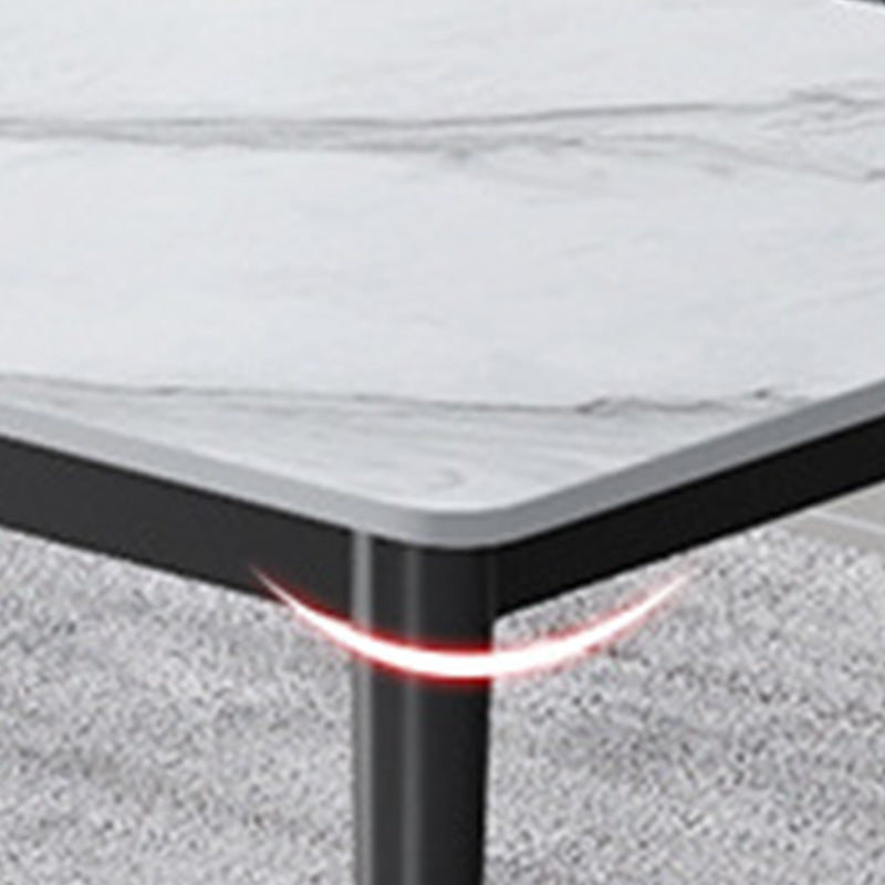 Glam Style 1/2/3/5/7 Pieces Dining Set White-gold Table Kitchen Set for Dining Room