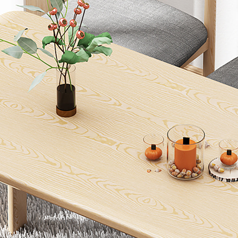 Modern 1/4/5/7 Pieces Dining Set Rectangle Artificial Wood Dining Table for Dining Room