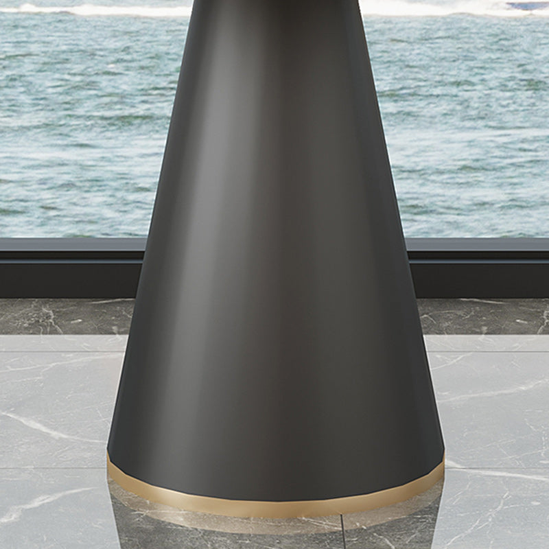 Leather Upholstered Chair Set Scandinavian 1/2/5 Pieces White Dining Table and Chairs