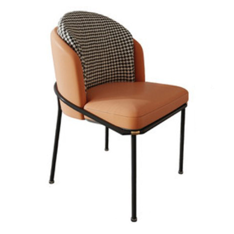 Glam Style 1/5 Pieces Dining Set White-gold Table Kitchen Set for Dining Room