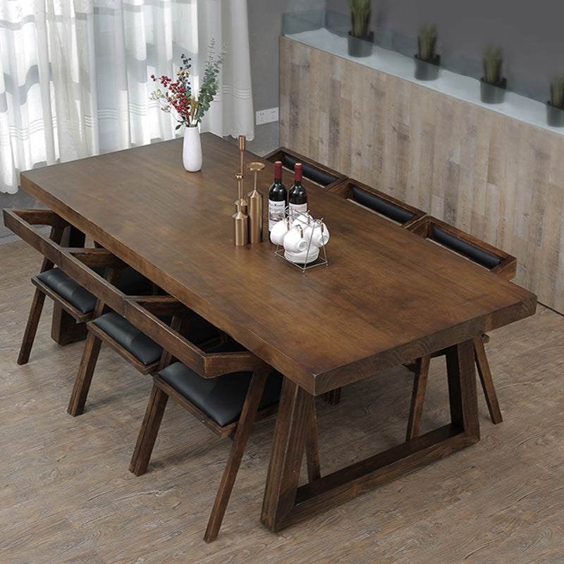 Traditional Style 1/3/4/7 Pieces Dining Table Set Solid Wood Table & Chair Set