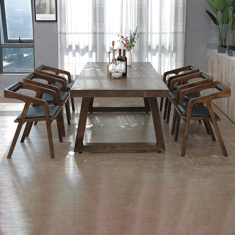 Traditional Style 1/3/4/7 Pieces Dining Table Set Solid Wood Table & Chair Set