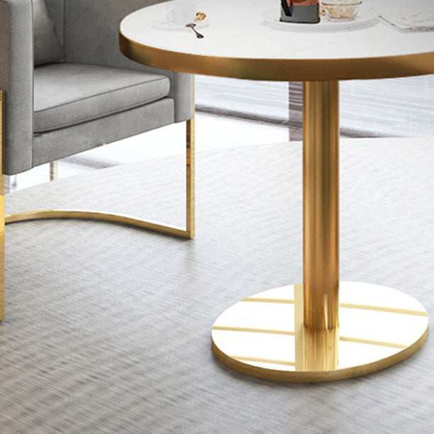 Glam 1/2/3/5 Pieces Dining Set Sintered Stone Dining Table Set for Dining Areas