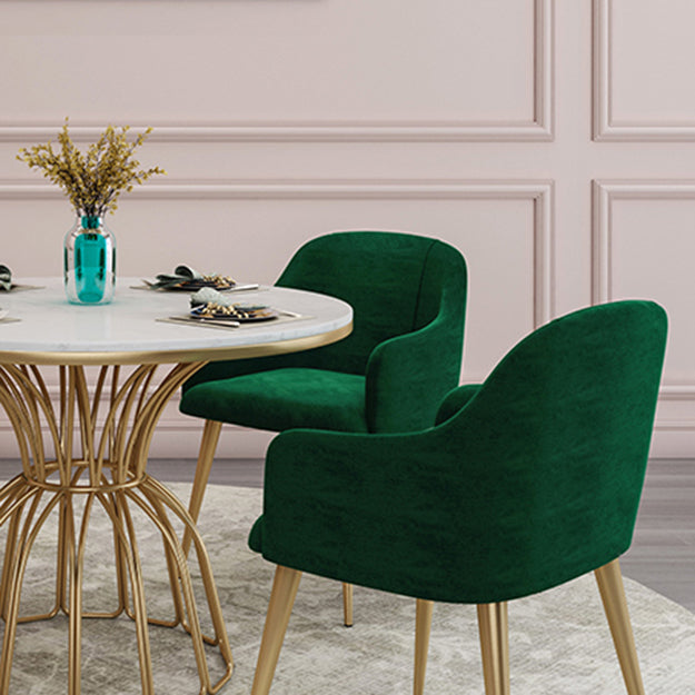 Glam 1/5 Pieces Dining Set Sintered Stone Dining Table Set for Dining Areas