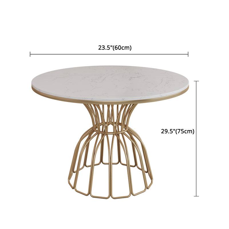 Glam 1/5 Pieces Dining Set Sintered Stone Dining Table Set for Dining Areas