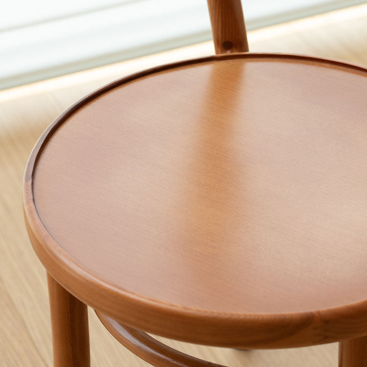 Silla de madera tradicional para comedor, cocina, silla trasera Windsor