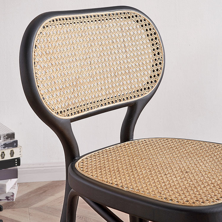 Silla tradicional de madera para comedor, cocina, silla lateral trasera King Louis