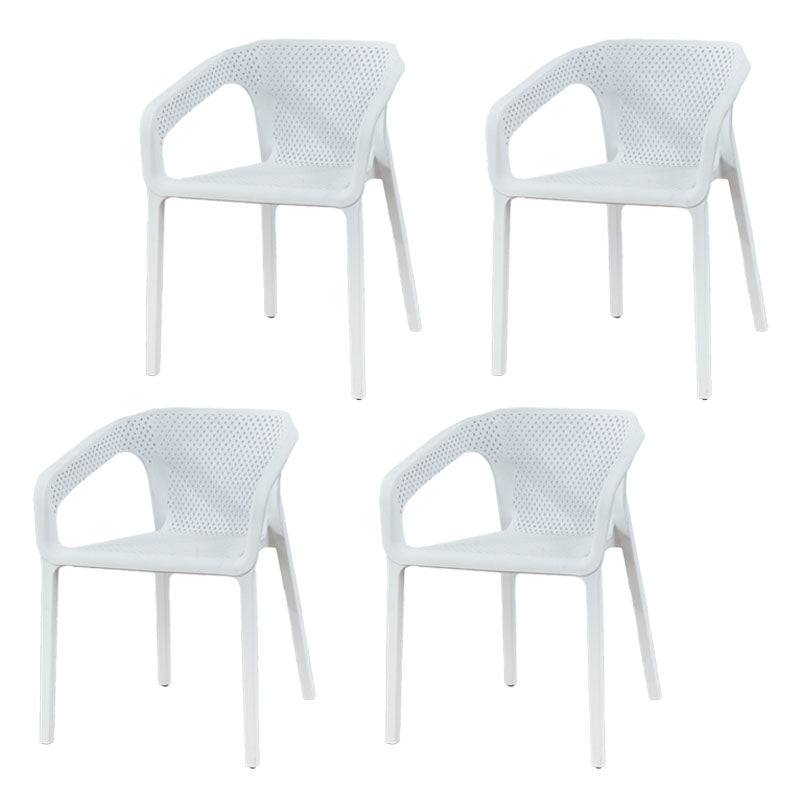 Sedia moderna sedia impilabile sedia da pranzo con gambe di plastica per cucina