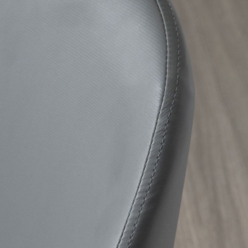 Silla de comedor contemporánea, silla sin brazos con patas de madera para cocina