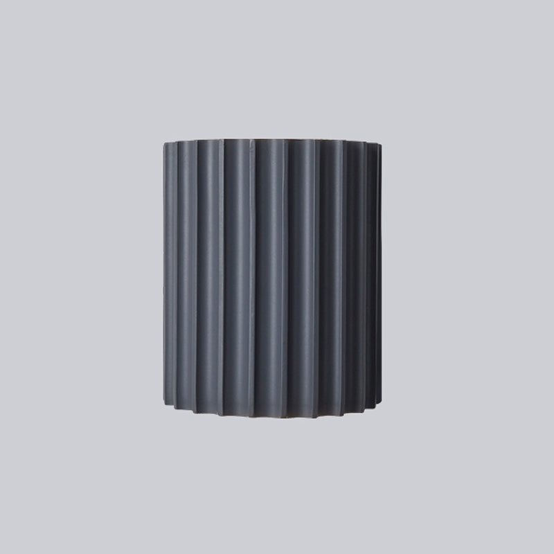 Nordic Resin Wall Light Colorful Cylinder 2 Lights Wall Sconce for Living Room