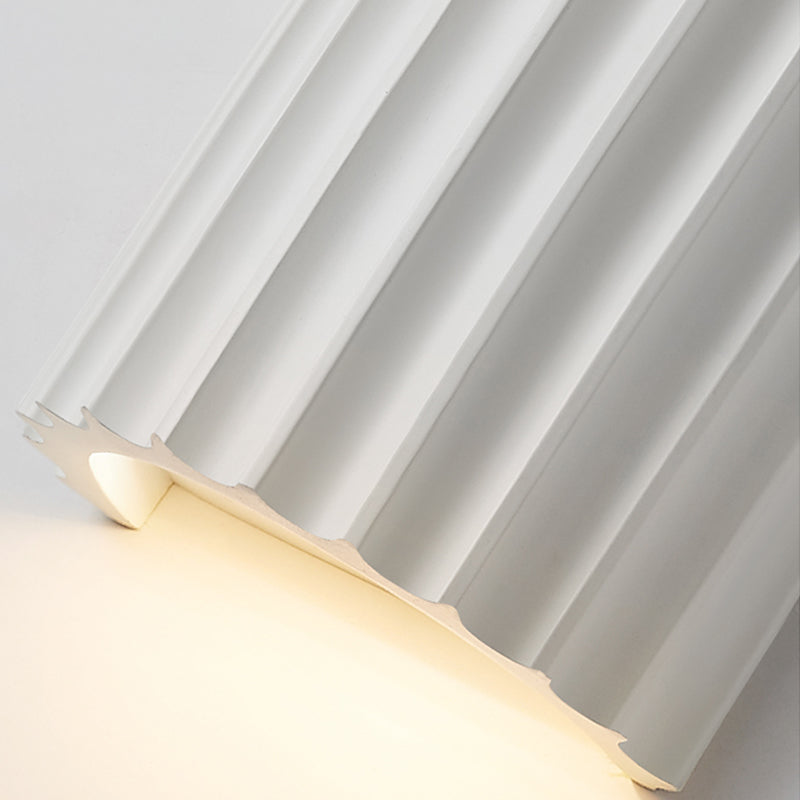 Luz de pared de resina nórdica Cilíndrico colorido 2 luces apliques de pared para sala de estar