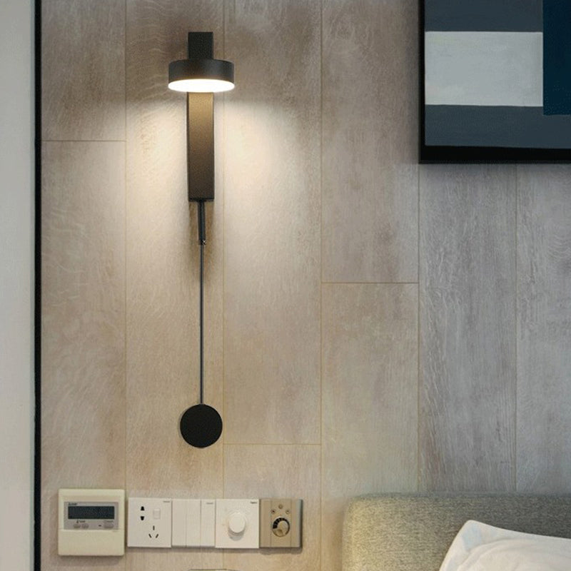 Luz de pared de metal moderna LED geométrica Rotable LED Spl aplanador para sala de estar