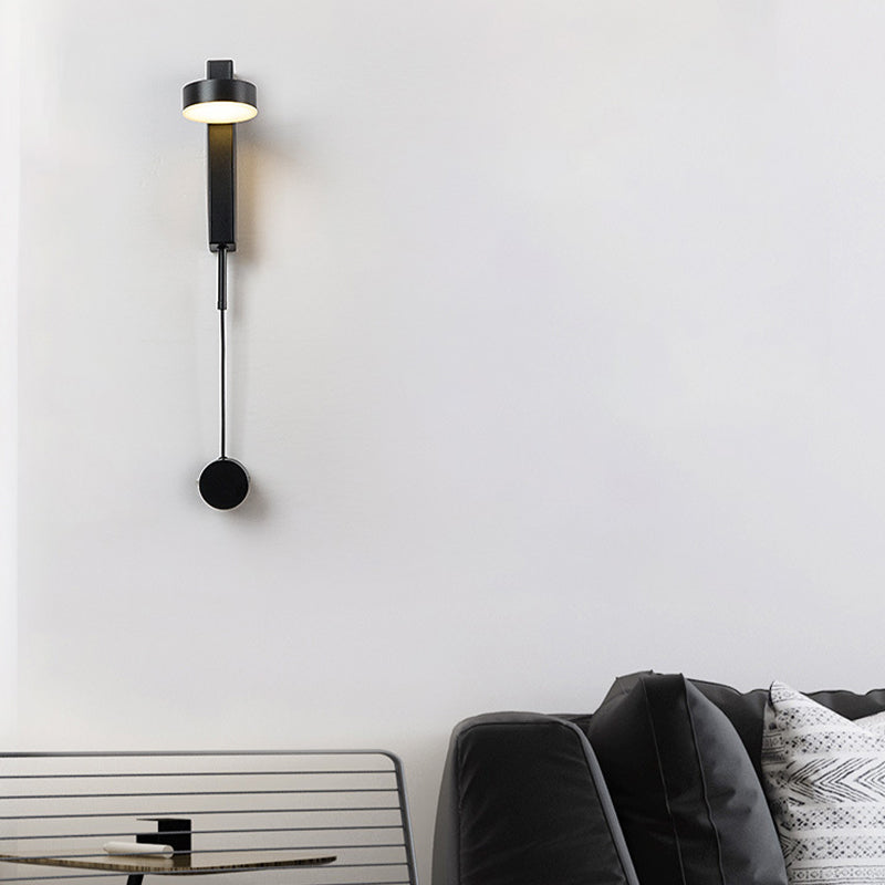 Luz de pared de metal moderna LED geométrica Rotable LED Spl aplanador para sala de estar