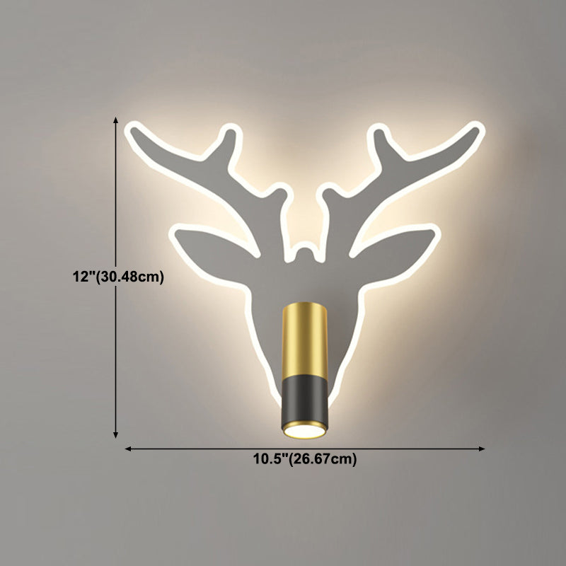 Metal Wall Sconce Lighting Simplicity Style LED Wall Mounted Lighting