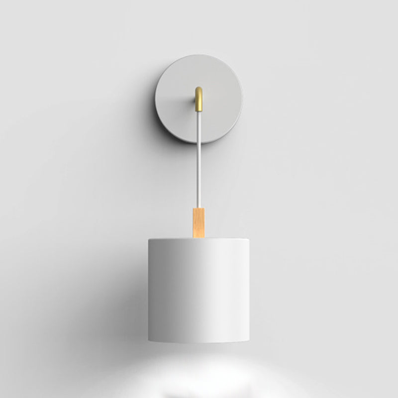 Modern Style Geometric Wall Lamps Metal 1 Light Sconce Lights