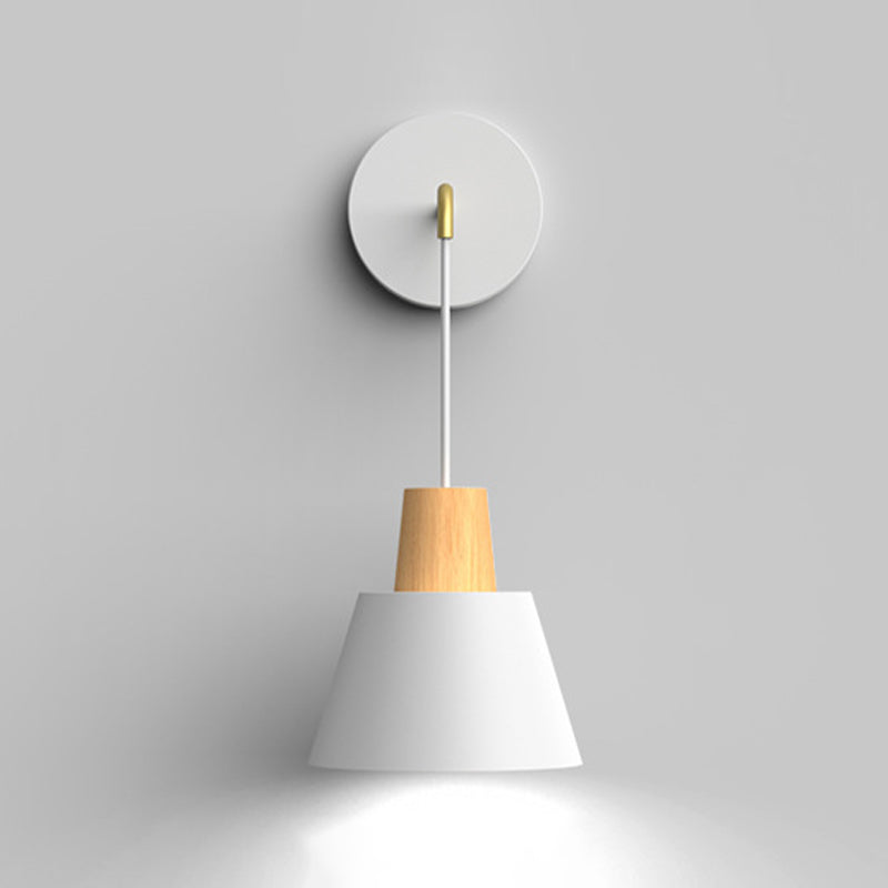 Modern Style Geometric Wall Lamps Metal 1 Light Sconce Lights