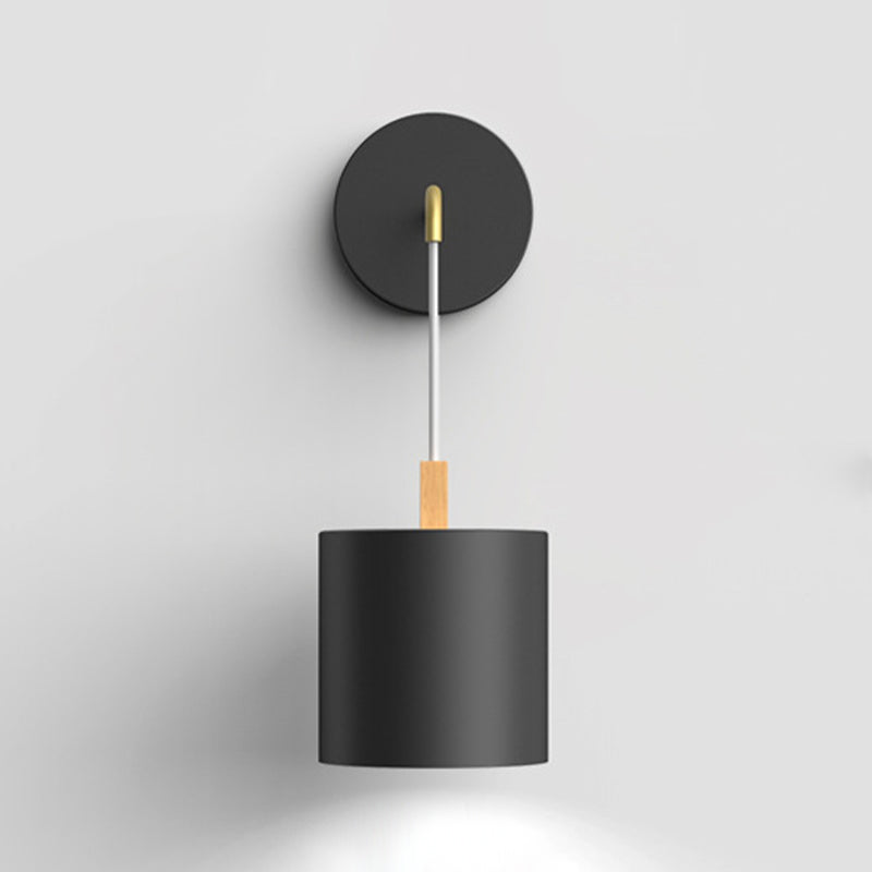 Modern Style Geometric Wall Lamps Metal 1 Light Sconce Lights