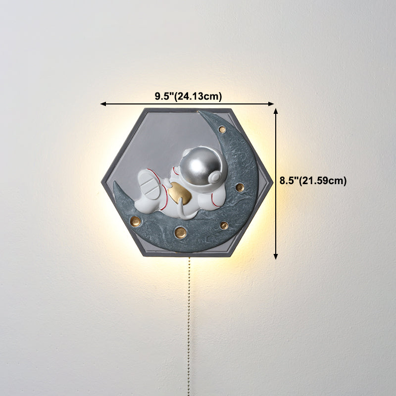 Wall Sconce Lighting Minimalist Wall Mounted Lighting for Kids Bedroom