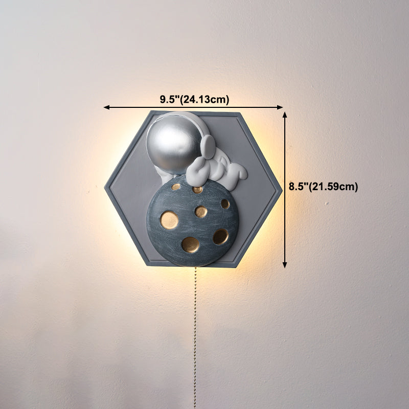 Wall Sconce Lighting Minimalist Wall Mounted Lighting for Kids Bedroom