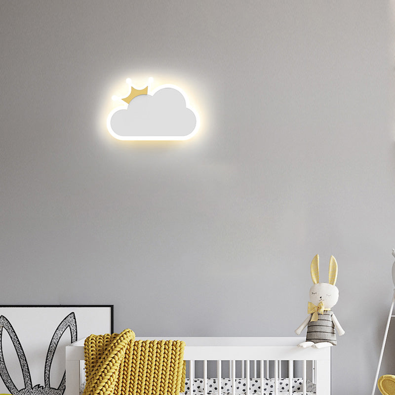 Modern Style Unique Shape Wall Sconce Metal 1 Light Sconce Lighting for Dining Room