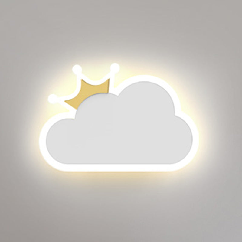 Modern Style Unique Shape Wall Sconce Metal 1 Light Sconce Lighting for Dining Room