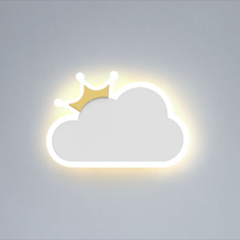 Modern Style Unique Shape Wall Sconce Metal 1 Light Sconce Lighting for Dining Room