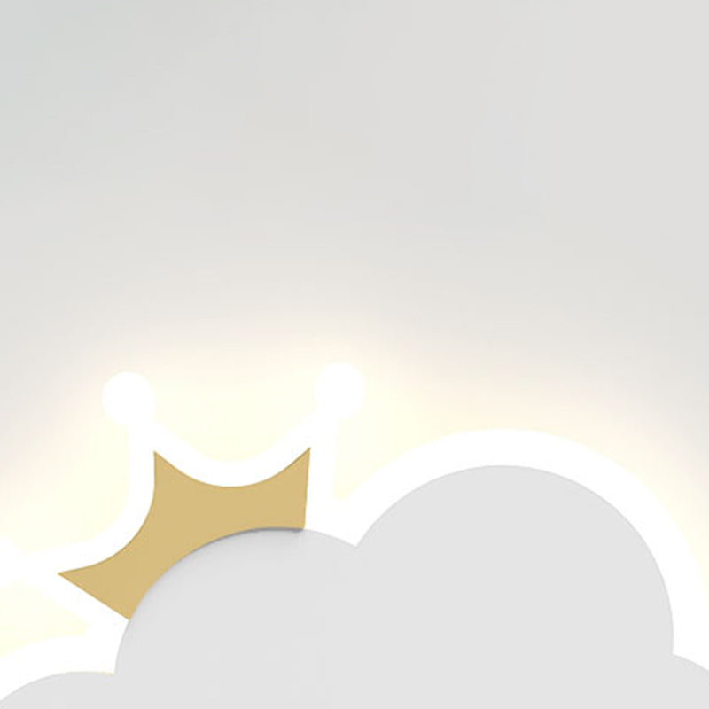 Modern Style Unique Shape Wall Sconce Metal 1 Light Sconce Lighting for Dining Room