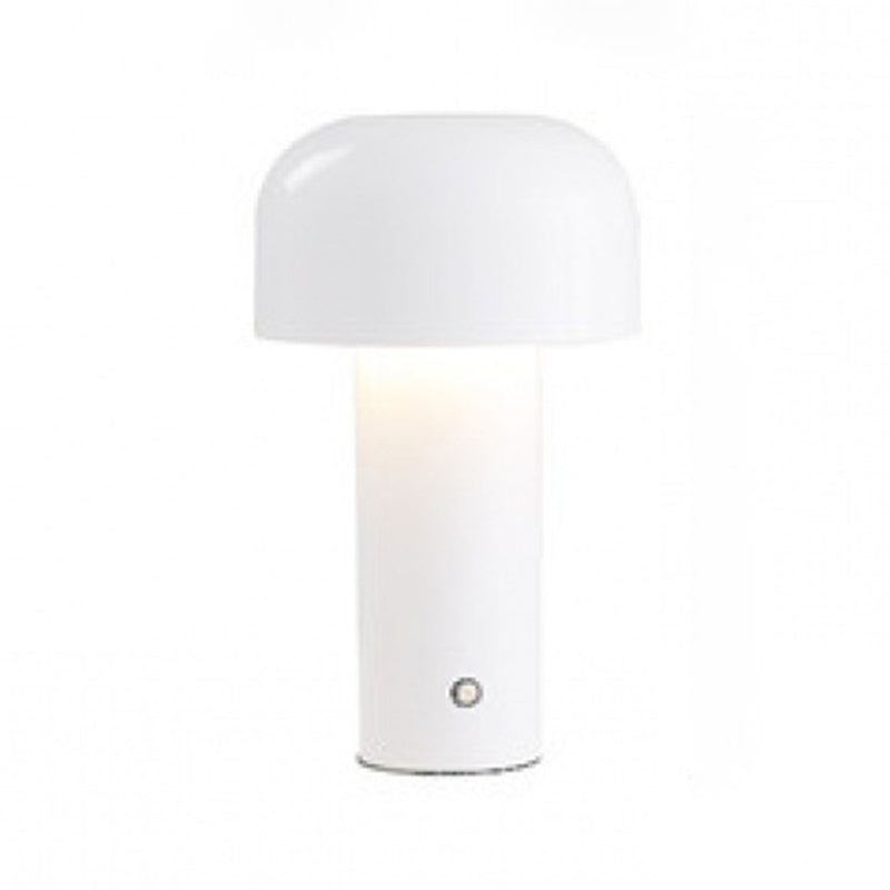Touch Dimming Mushroom Night Lamp Macaron Metal Bedroom LED Table Light