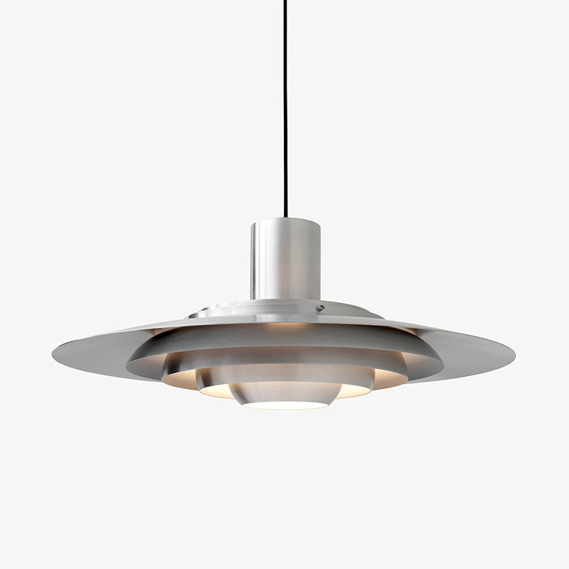 Metal Unique Shade Hanging Lights Modern Style 1 Head Hanging Mount Fixture