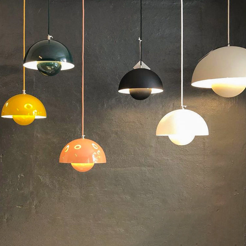 Noordse knopvorm hanglamp licht metaal kleurrijke hangende hanger voor woonkamer