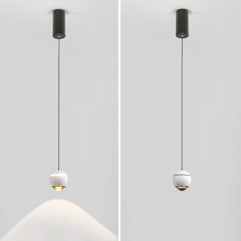 Nordic Globe Form Pendellicht Leichtes Aluminium LED Hanging Anhänger für Wohnzimmer